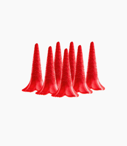 Flower Wafer Cones-Single Colour 25ct
