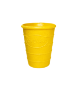 Yellow cup wafer cone
