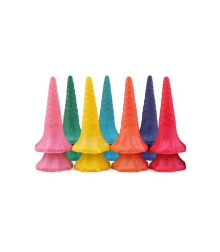 Premium assorted flower wafer cones by Covenant Cones for ice cream, parties, weddings and dessert tables.